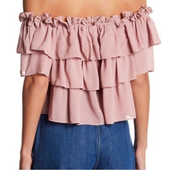 WAYF Toulon Tiered Ruffle Top 🖤 Nordstrom 🖤 XL 🖤 - Picture 5 of 5